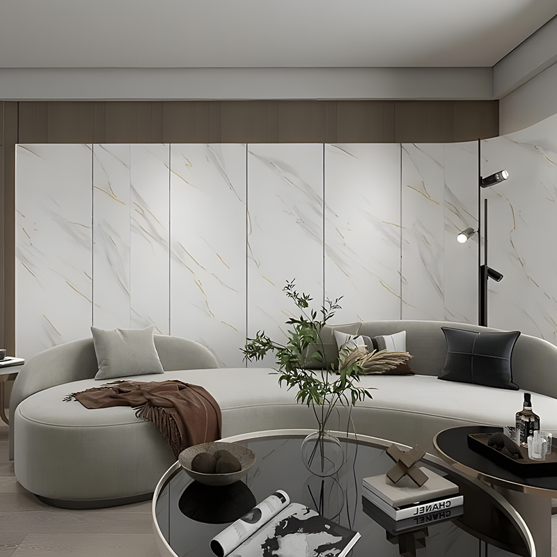 Película de transferencia de PET para pared decorativa de sala de estar de apartamento