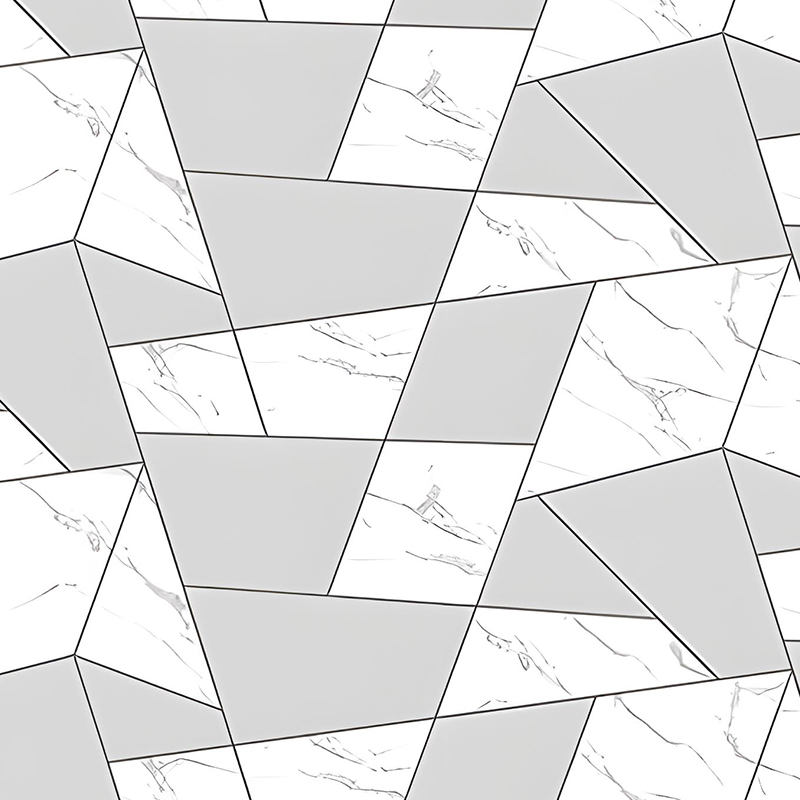 Fondo geométrico dorado para sala de estar, decoración de pared, película de transferencia de PET