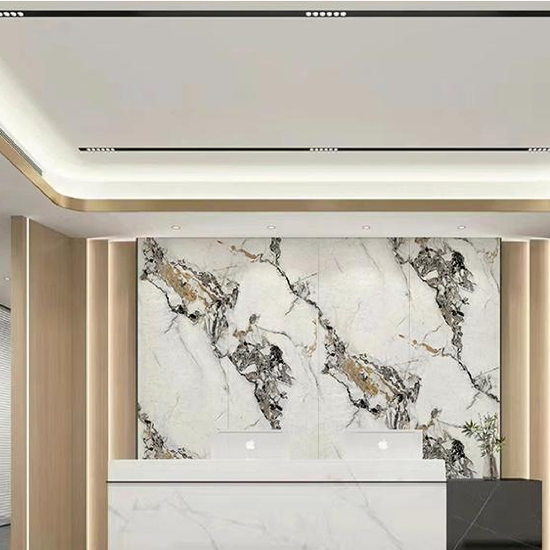 Película de transferencia de calor de PET flexible lavable en oro negro Laoka Película de transferencia de calor decorativa casera extraíble autoadhesiva de color blanco flor grande