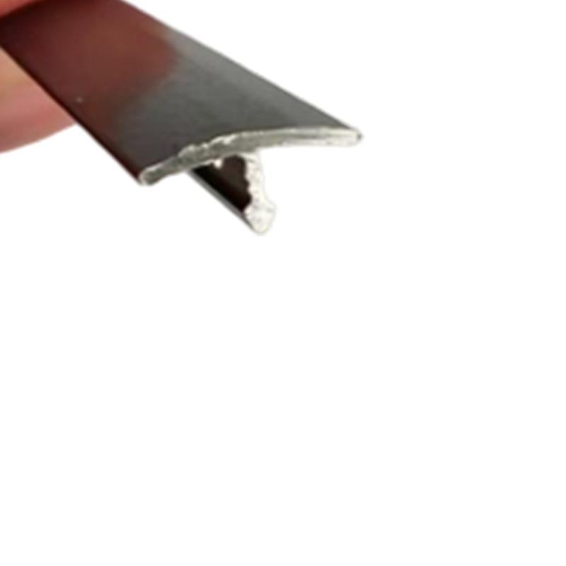 Perfiles de aluminio X4 para láminas de mármol UV de 4 mm de estética moderna