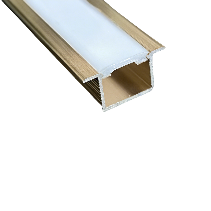 Líneas de aluminio X8 con luces para diseño iluminado de paneles de chapa de madera de 8 mm